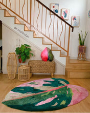 Load image into Gallery viewer, Philodendron Pink Princess Rug